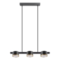 LED-Hängeleuchte MIRELLA 3xGX53/6W/230V schwarz