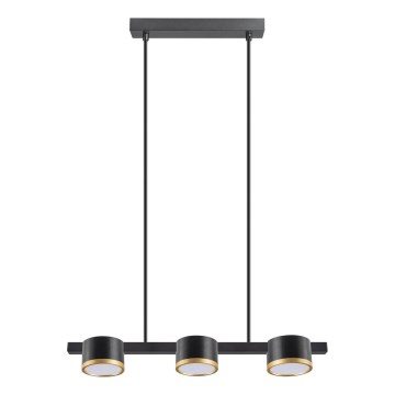 LED-Hängeleuchte MIRELLA 3xGX53/6W/230V schwarz