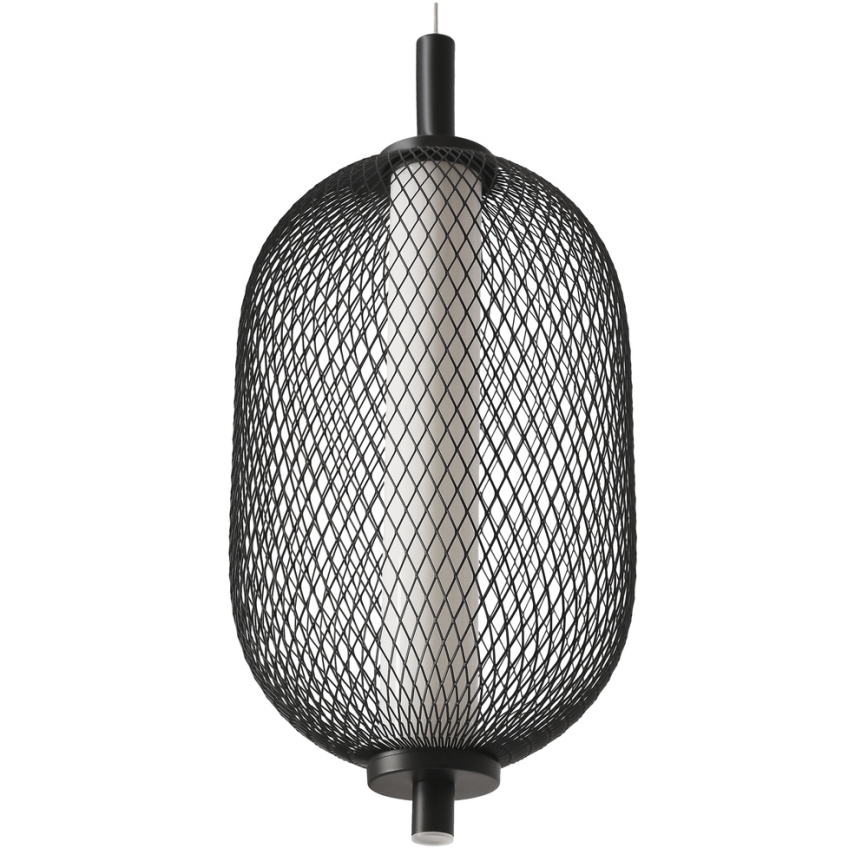 LED-Hängeleuchte mit Kabel PUMA LED/10W/230V Ø 15 cm schwarz