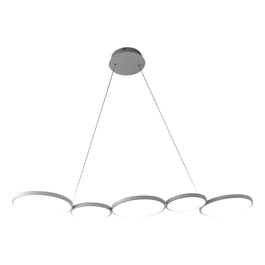 LED-Hängeleuchte OLYMPIA 5xLED/10W/230V grau