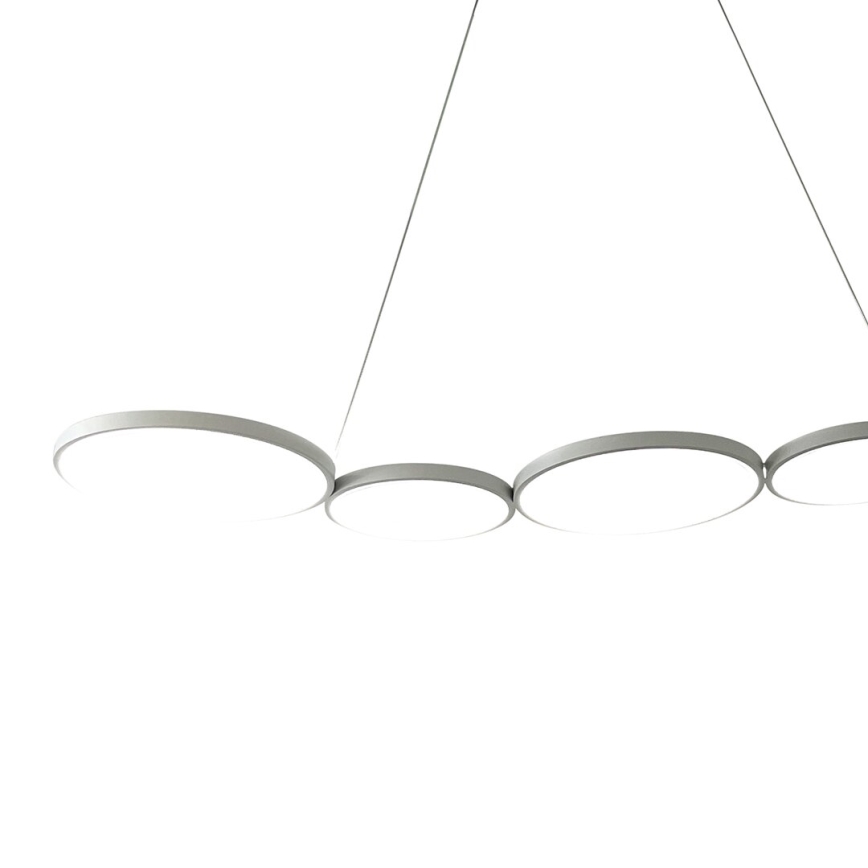 LED-Hängeleuchte OLYMPIA 5xLED/10W/230V grau
