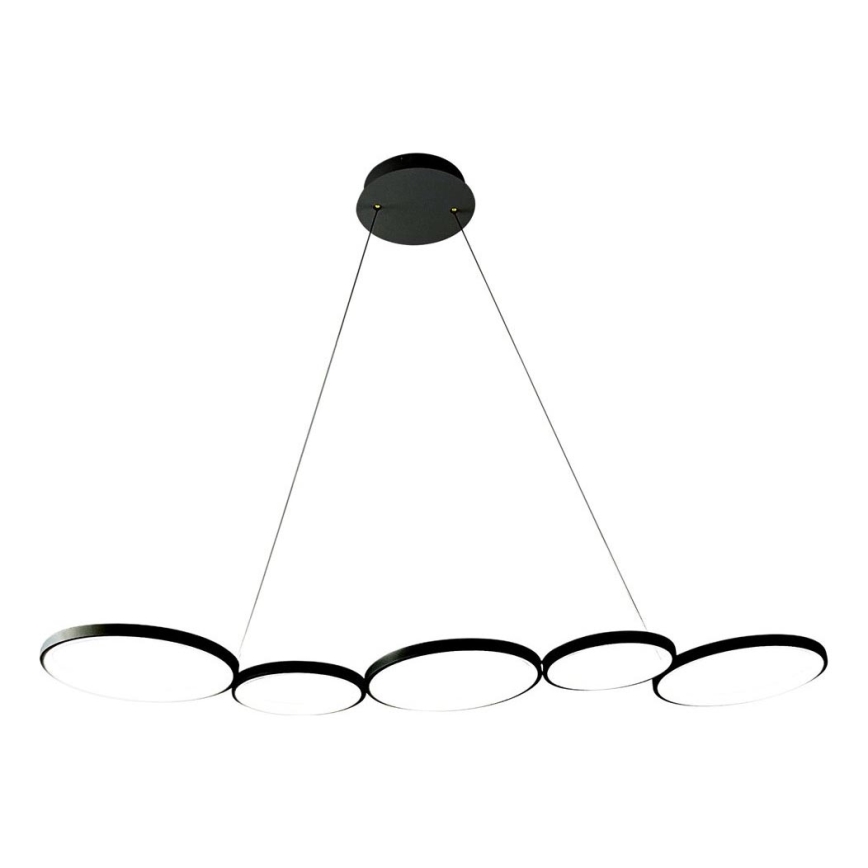 LED-Hängeleuchte OLYMPIA 5xLED/10W/230V schwarz