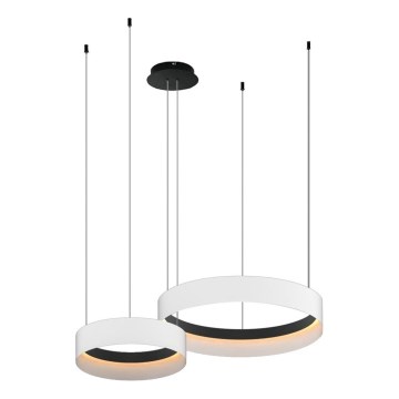 LED-Hängeleuchte ORBITA LED/72W/230V weiß/schwarz