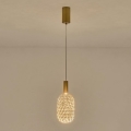 LED-Hängeleuchte PERFORATO LED/6,3W/230V 3000K golden d 13 cm