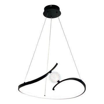 LED-Hängeleuchte PERLA LED/34W/230V schwarz