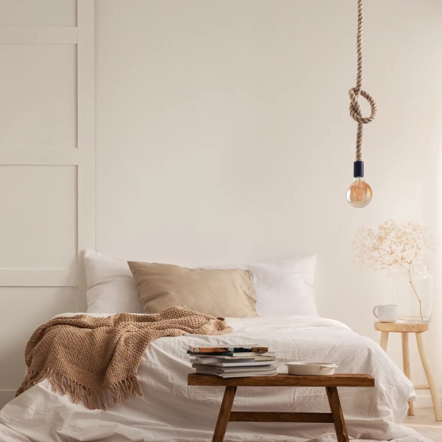 LED-Hängeleuchte ROPE 1xE27/8W/230V