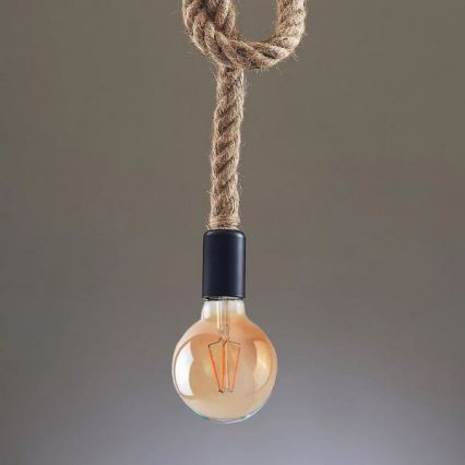 LED-Hängeleuchte ROPE 1xE27/8W/230V