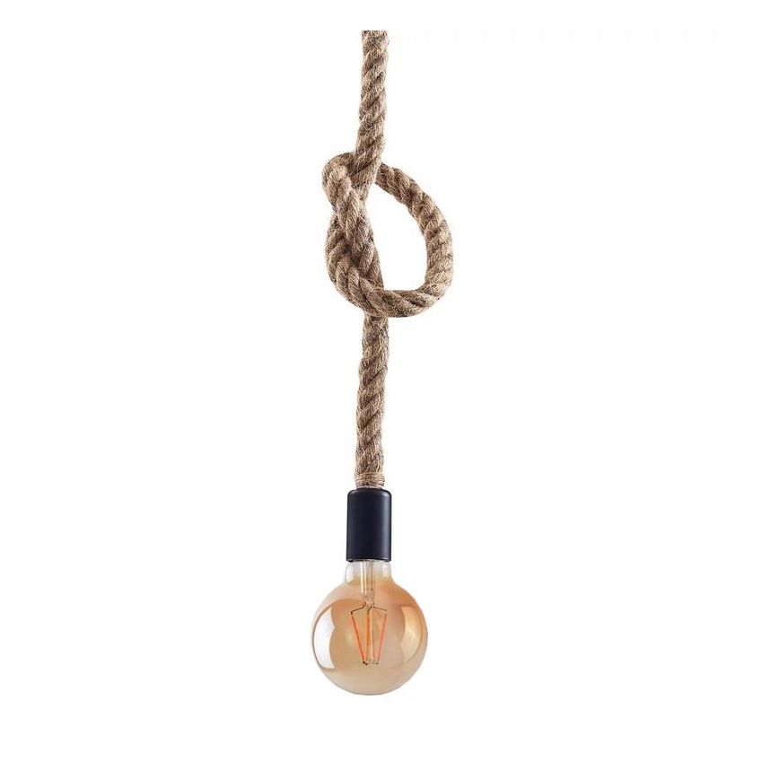 LED-Hängeleuchte ROPE 1xE27/8W/230V