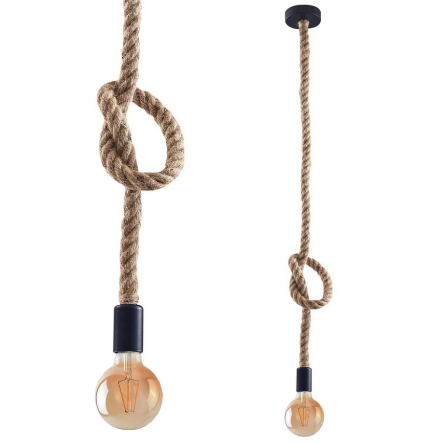 LED-Hängeleuchte ROPE 1xE27/8W/230V