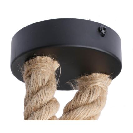 LED-Hängeleuchte ROPE 2xE27/10W/230V