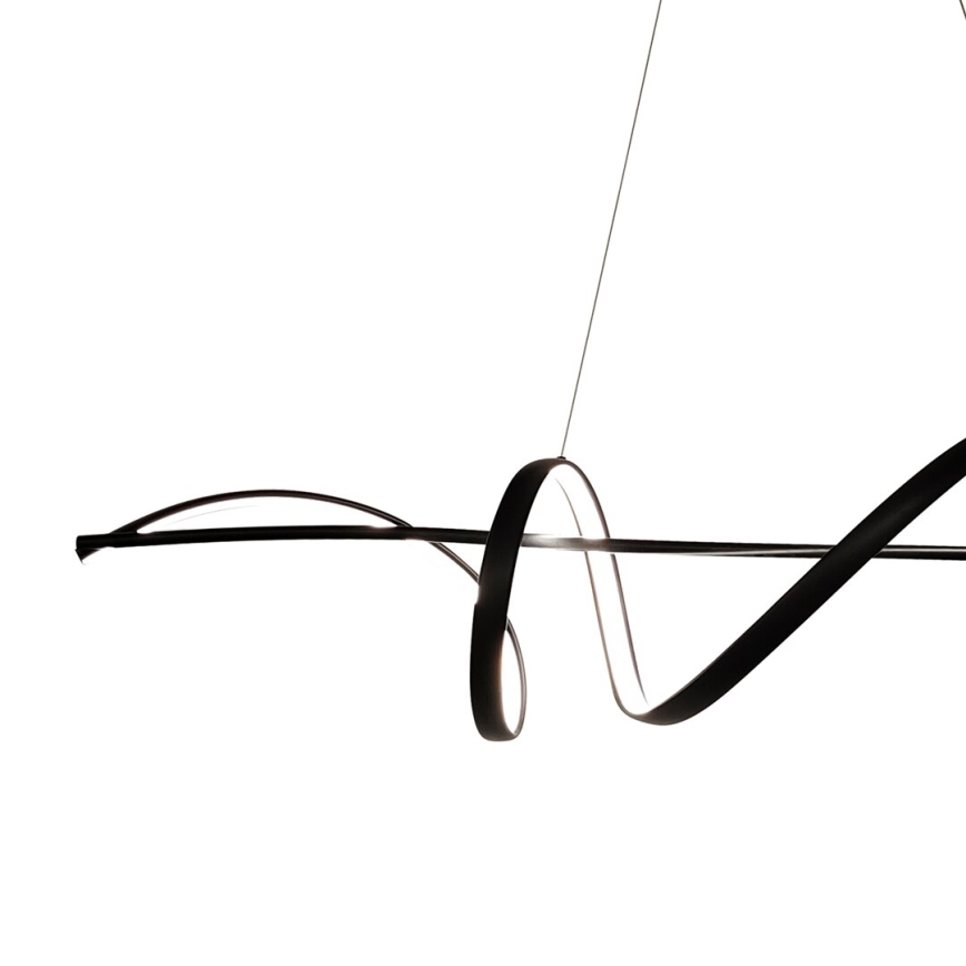 LED-Hängeleuchte SASH LED/36W/230V schwarz
