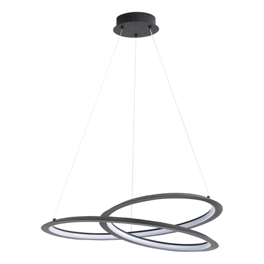 LED-Hängeleuchte TANGO LED/44W/230V 4000K d 60 cm schwarz