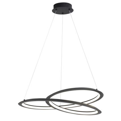 LED-Hängeleuchte TANGO LED/44W/230V 4000K d 60 cm schwarz