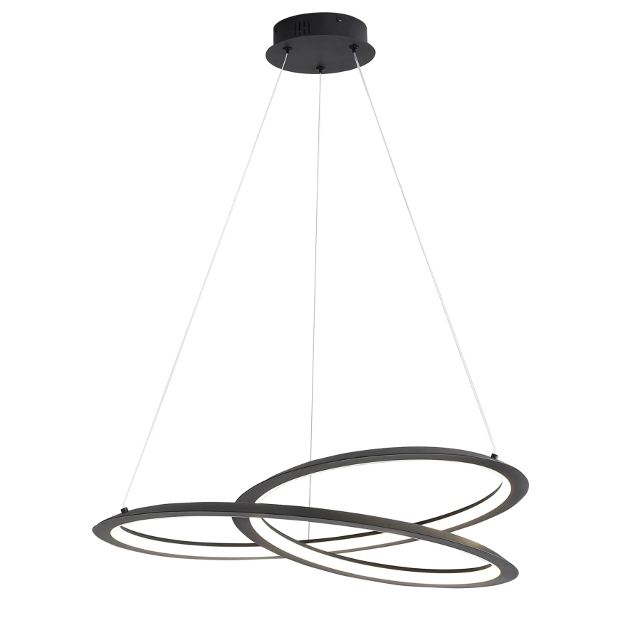 LED-Hängeleuchte TANGO LED/44W/230V 4000K d 60 cm schwarz