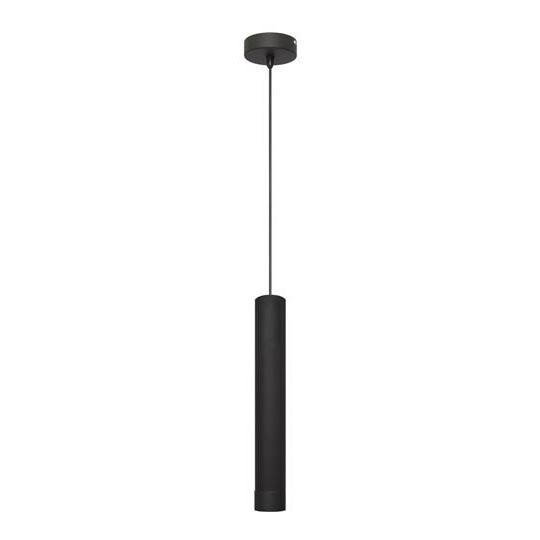 LED Hängeleuchte TUBA 1xGU10/4,8W/230V schwarz