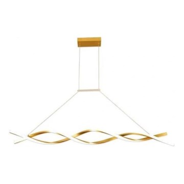 LED-Hängeleuchte TWIST LED/37W/230V 4000K 120 cm golden