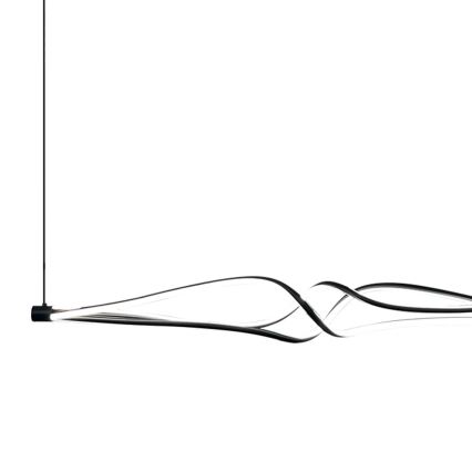 LED-Hängeleuchte TWISTER LED/56W/230V schwarz