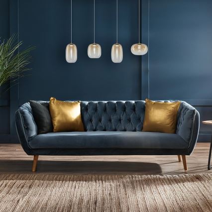 LED-Hängeleuchte VASO LED/15W/230V golden/rauchig