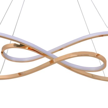 LED-Hängeleuchte ZUMBA LED/50W/230V golden