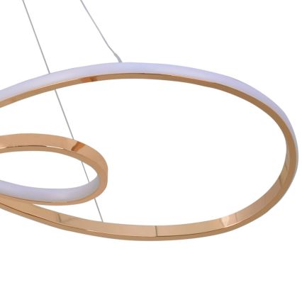 LED-Hängeleuchte ZUMBA LED/50W/230V golden