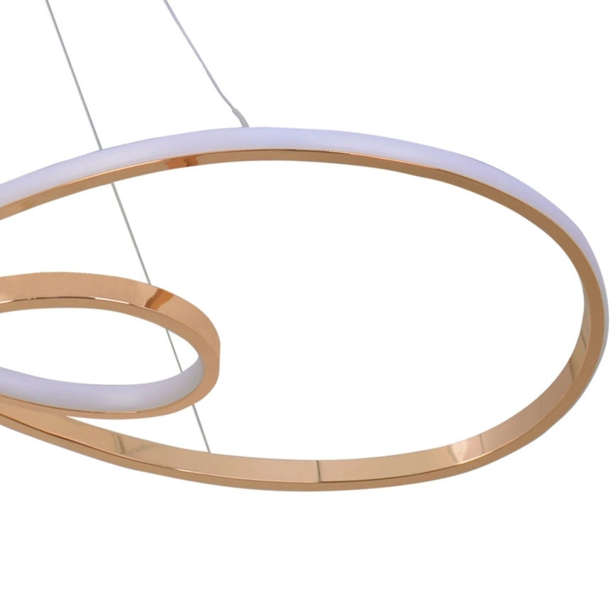 LED-Hängeleuchte ZUMBA LED/50W/230V golden