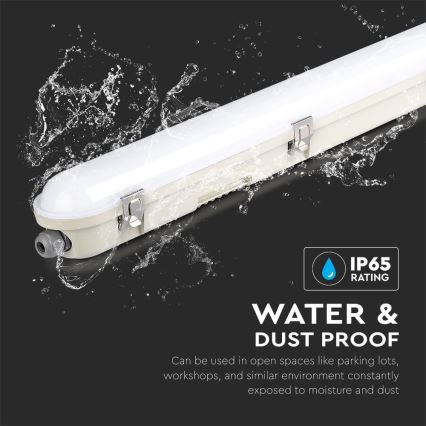 LED-Hochleistungs-Leuchtstofflampe mit Notfallmodul EMERGENCY LED/36W/230V 6500K 120cm IP65
