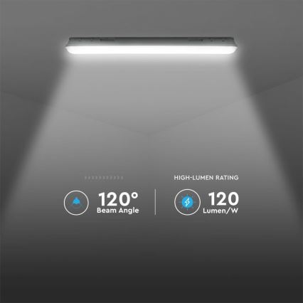 LED-Hochleistungs-Leuchtstofflampe mit Notfallmodul EMERGENCY LED/36W/230V 6500K 120cm IP65