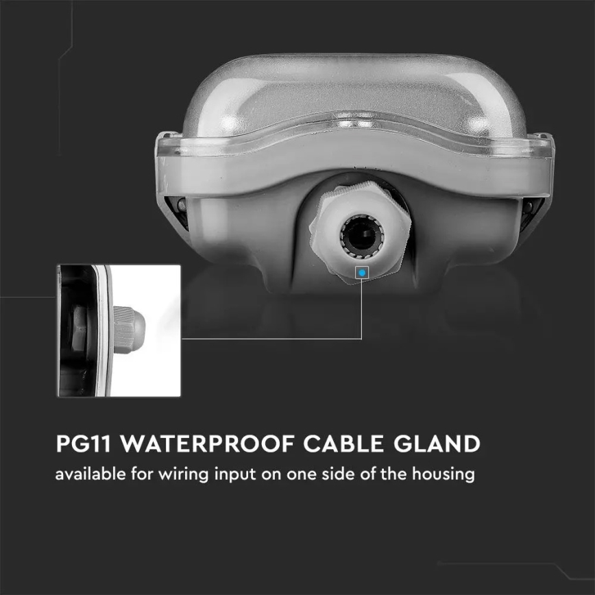 LED-Hochleistungs-Leuchtstofflampe LED/22W/230V 6400K 150cm IP65