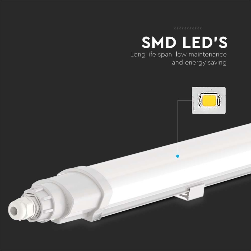 LED Hochleistungs-Leuchtstofflampe LED/48W/230V 6500K IP65 150 cm