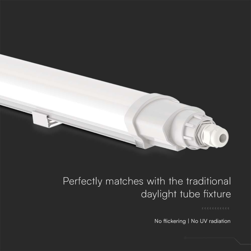 LED Hochleistungs-Leuchtstofflampe LED/48W/230V 6500K IP65 150 cm