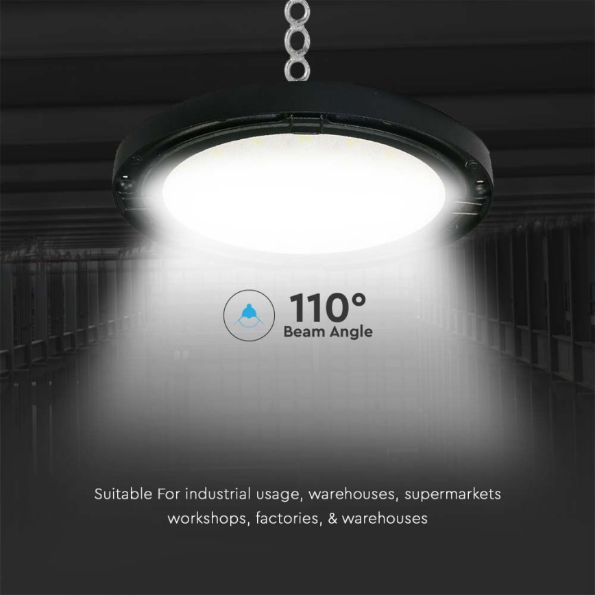 LED Industrie-Hallenleuchte High Bay LED/100W/230V IP65 6500K