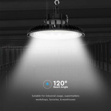 LED Industrie-Hallenleuchte High Bay LED/200W/230V 3000K/4000K/6000K IP65