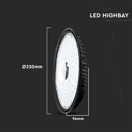 LED-Industrielleuchte High Bay LED/100W/230V 4000K IP65