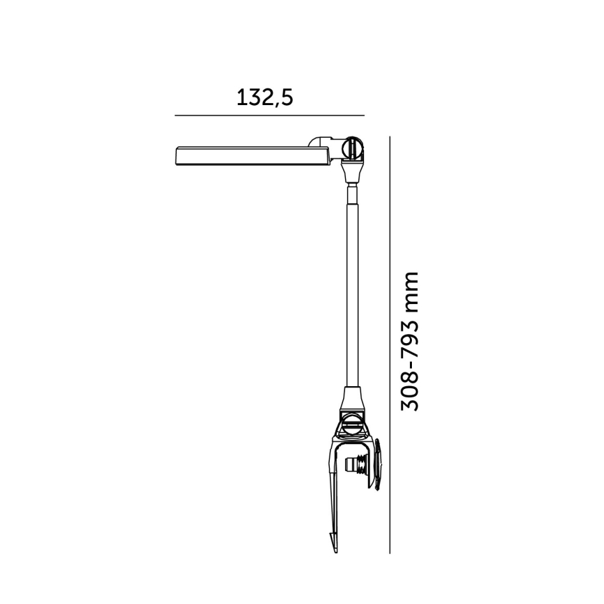 LED-Innenleuchte für die Pflanzenzucht LED/10W/5V 3200K