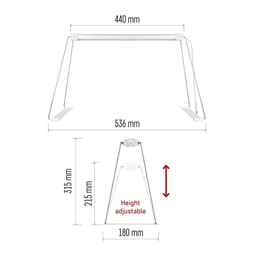 LED-Innenleuchte zur Pflanzenzucht GROW LED/15W/230V