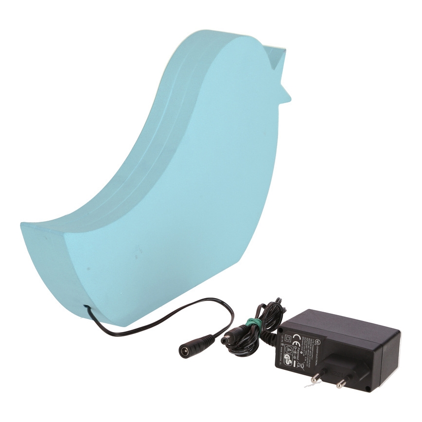 LED-Kinder-Schreibtischlampe BIRD, LED/12W/230V, blau