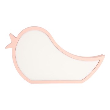 LED-Kinder-Schreibtischlampe BIRD LED/12W/230V rosa