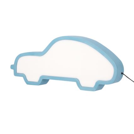 LED-Kinder-Schreibtischlampe CAR LED/11W/230V blau