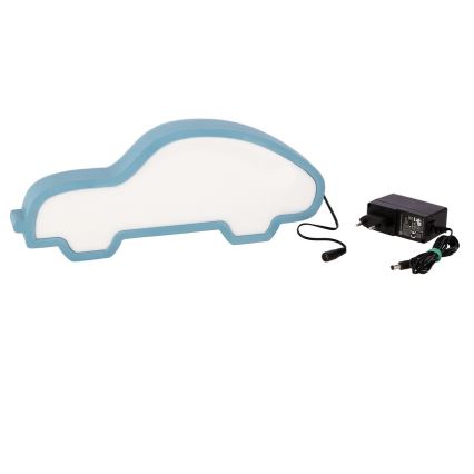LED-Kinder-Schreibtischlampe CAR LED/11W/230V blau