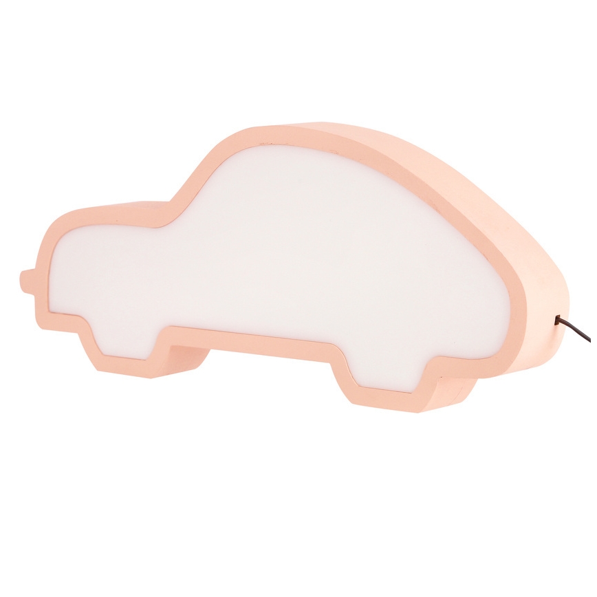 LED Kinder-Schreibtischlampe CAR LED/11W/230V rosa