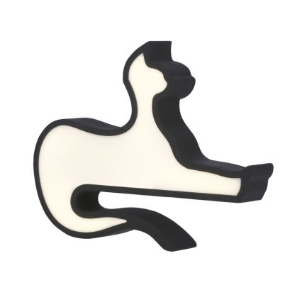 LED-Kinder-Schreibtischlampe CAT LED/13W/230V schwarz