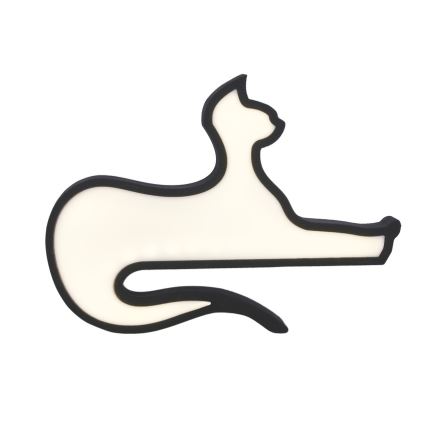 LED-Kinder-Schreibtischlampe CAT LED/13W/230V schwarz