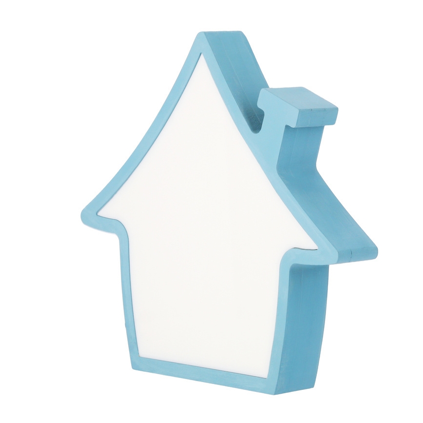 LED Kinder-Schreibtischlampe HOUSE LED/10W/230V blau