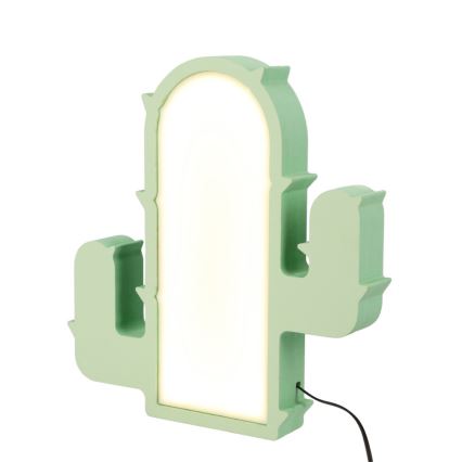 LED Kinder-Tischlampe CACTUS LED/10W/230V grün