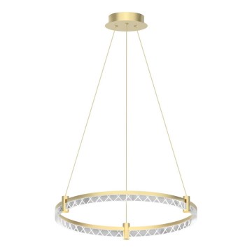 LED-Kronleuchter an Aufhängung ELEGANCE LED/36W/230V d 60 cm golden