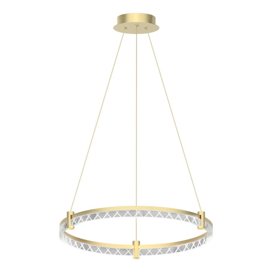 LED-Kronleuchter an Aufhängung ELEGANCE LED/36W/230V d 60 cm golden