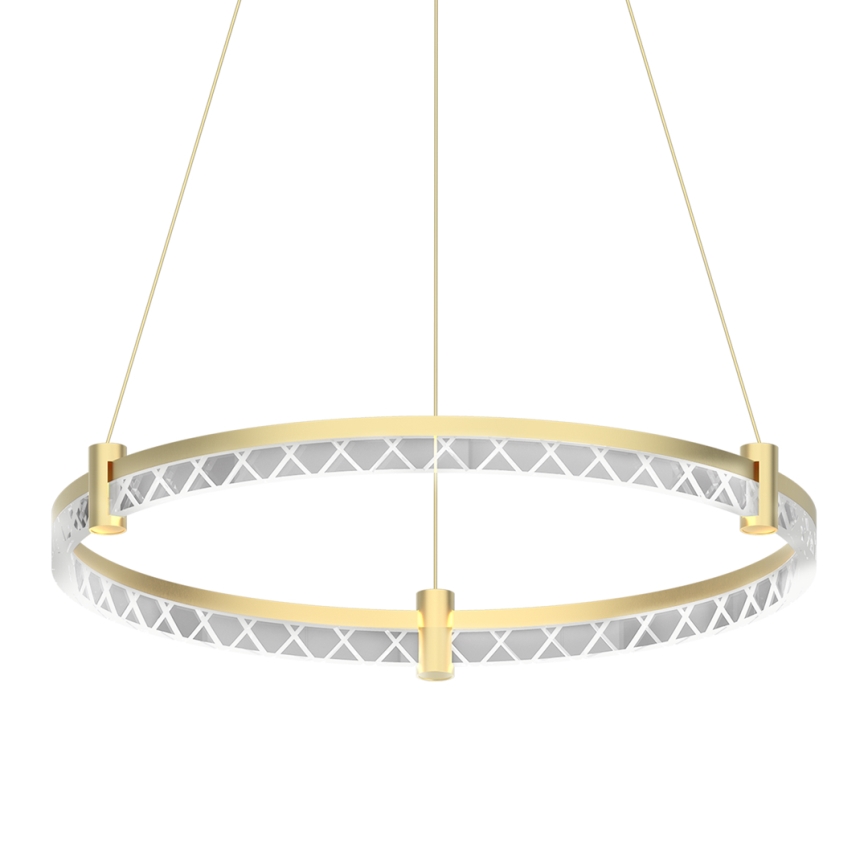 LED-Kronleuchter an Aufhängung ELEGANCE LED/36W/230V d 60 cm golden
