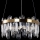 LED-Kronleuchter an Aufhängung LED/50W/230V d 40 cm golden