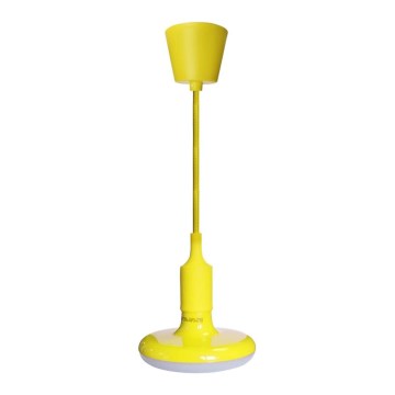 LED Kronleuchter an Kabel 1xE27/15W/230V 6000K Gelb