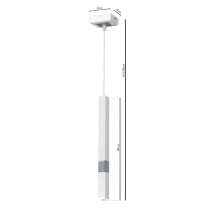 LED-Kronleuchter an Schnur CASTRO 1xG9/7W/230V